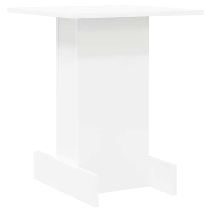 Bijzettafel Wit 44,5 x 45 x 55 cm Bewerkt hout