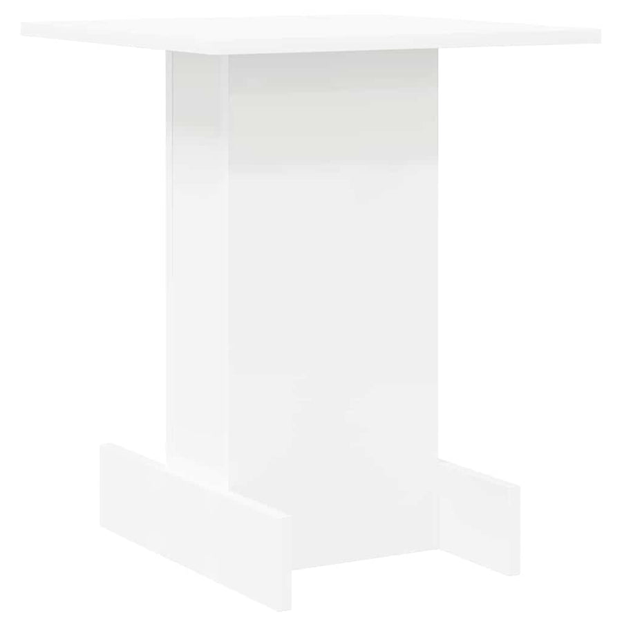 Bijzettafel Wit 44,5 x 45 x 55 cm Bewerkt hout