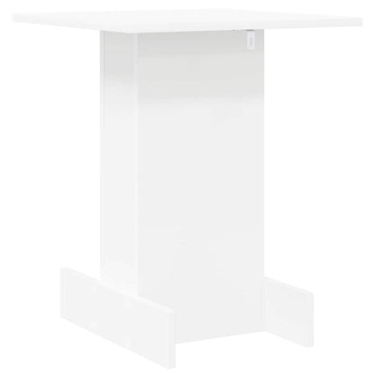 Bijzettafel Wit 44,5 x 45 x 55 cm Bewerkt hout