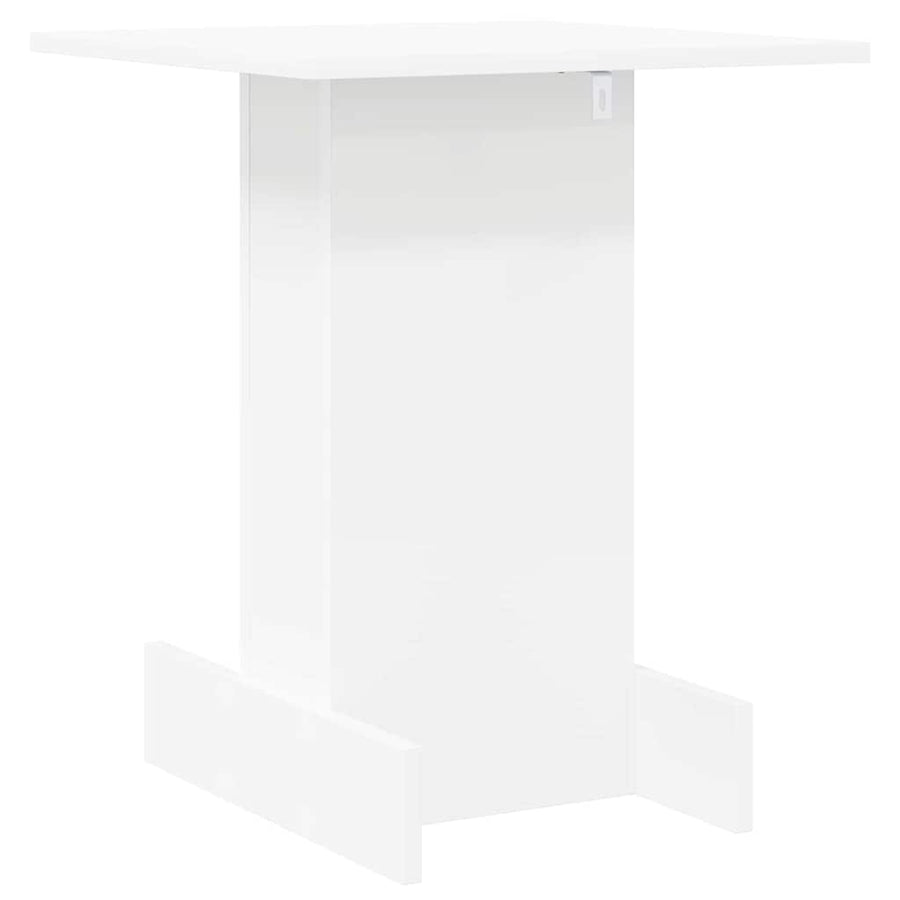 Bijzettafel Wit 44,5 x 45 x 55 cm Bewerkt hout