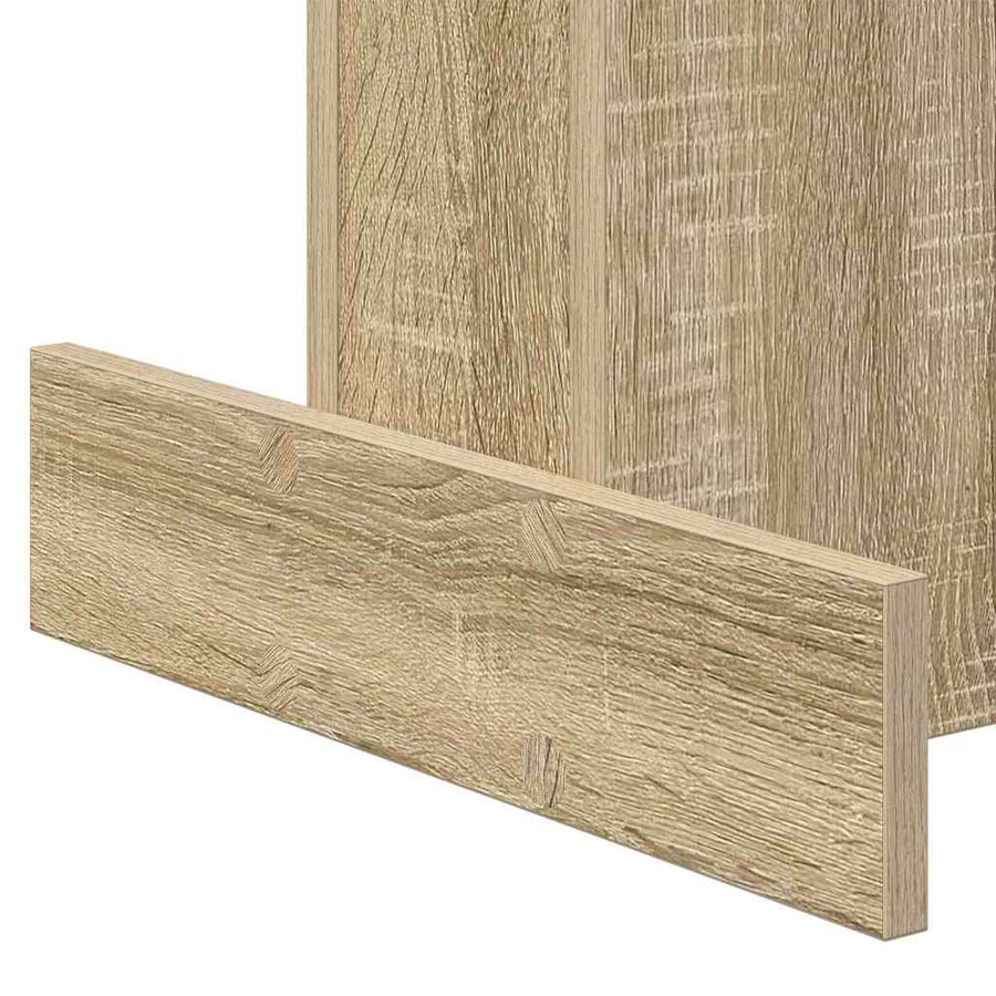Bijzettafel Sonoma Eiken 44,5 x 45 x 55 cm Bewerkt hout