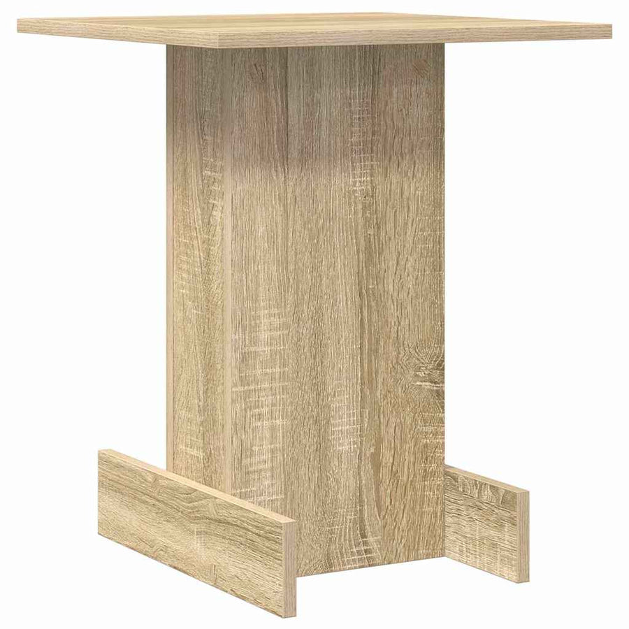 Bijzettafel Sonoma Eiken 44,5 x 45 x 55 cm Bewerkt hout