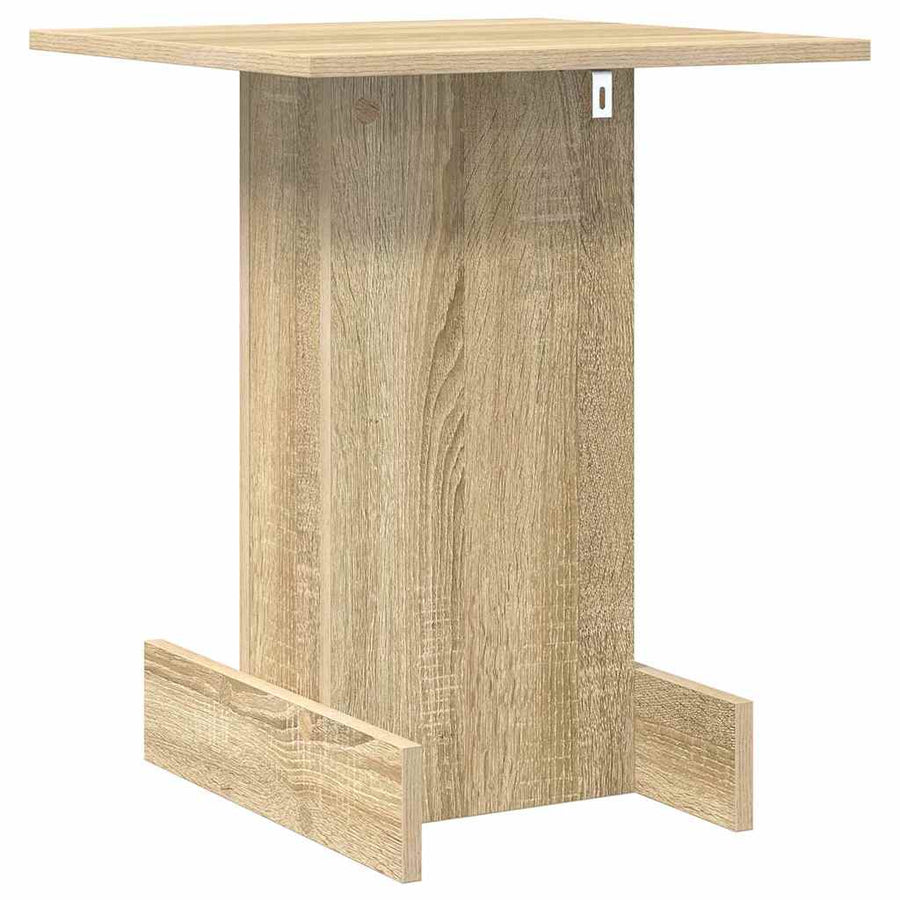 Bijzettafel Sonoma Eiken 44,5 x 45 x 55 cm Bewerkt hout