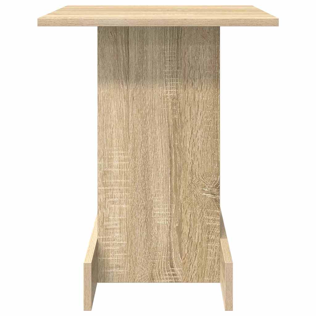 Bijzettafel Sonoma Eiken 44,5 x 45 x 55 cm Bewerkt hout