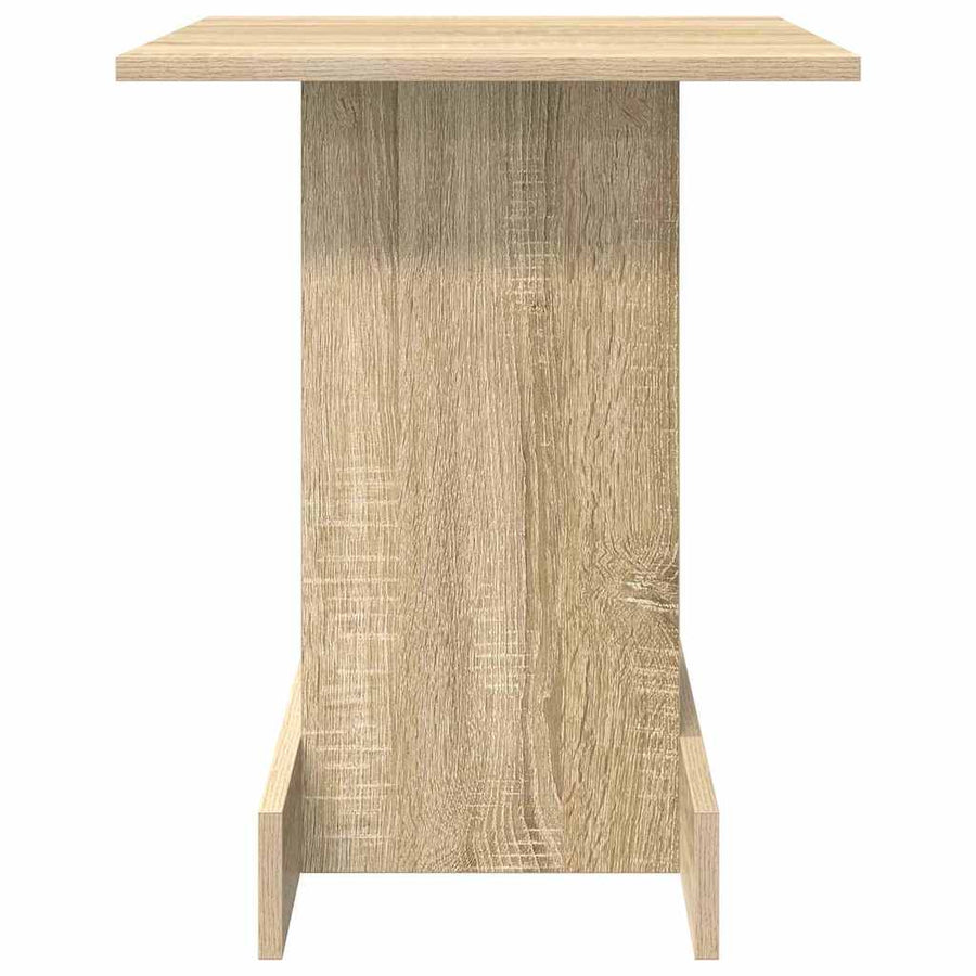 Bijzettafel Sonoma Eiken 44,5 x 45 x 55 cm Bewerkt hout