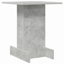 Bijzettafel Beton Grijs 44,5 x 45 x 55 cm Bewerkt hout