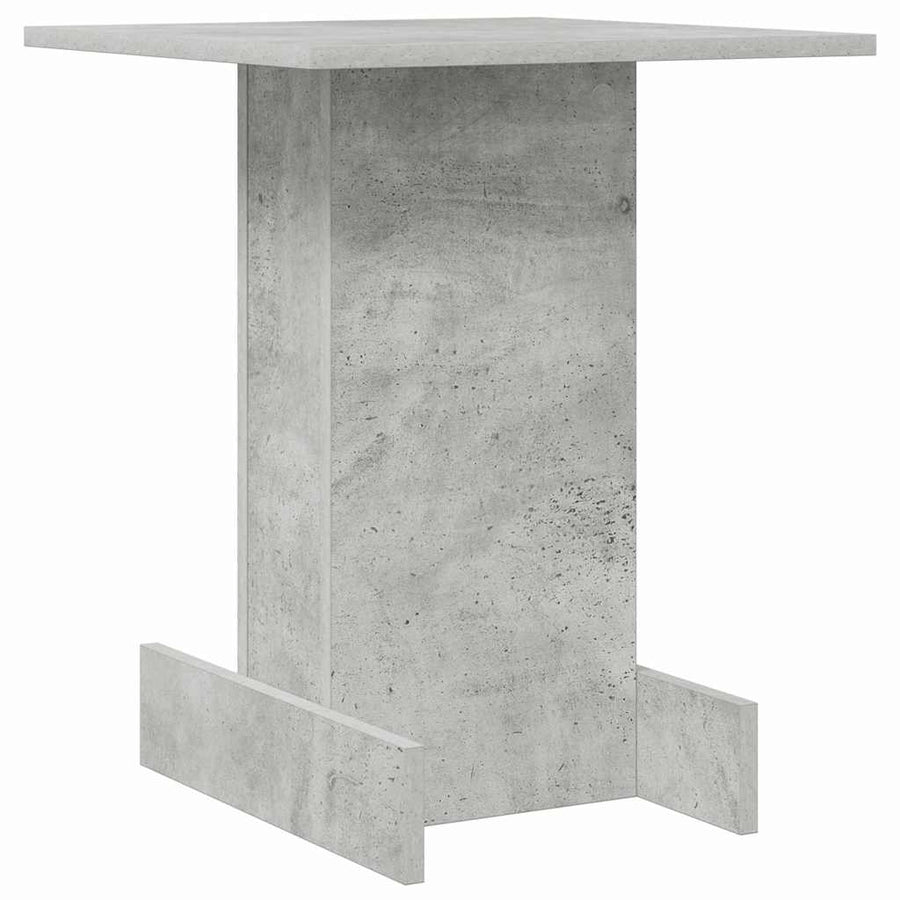 Bijzettafel Beton Grijs 44,5 x 45 x 55 cm Bewerkt hout