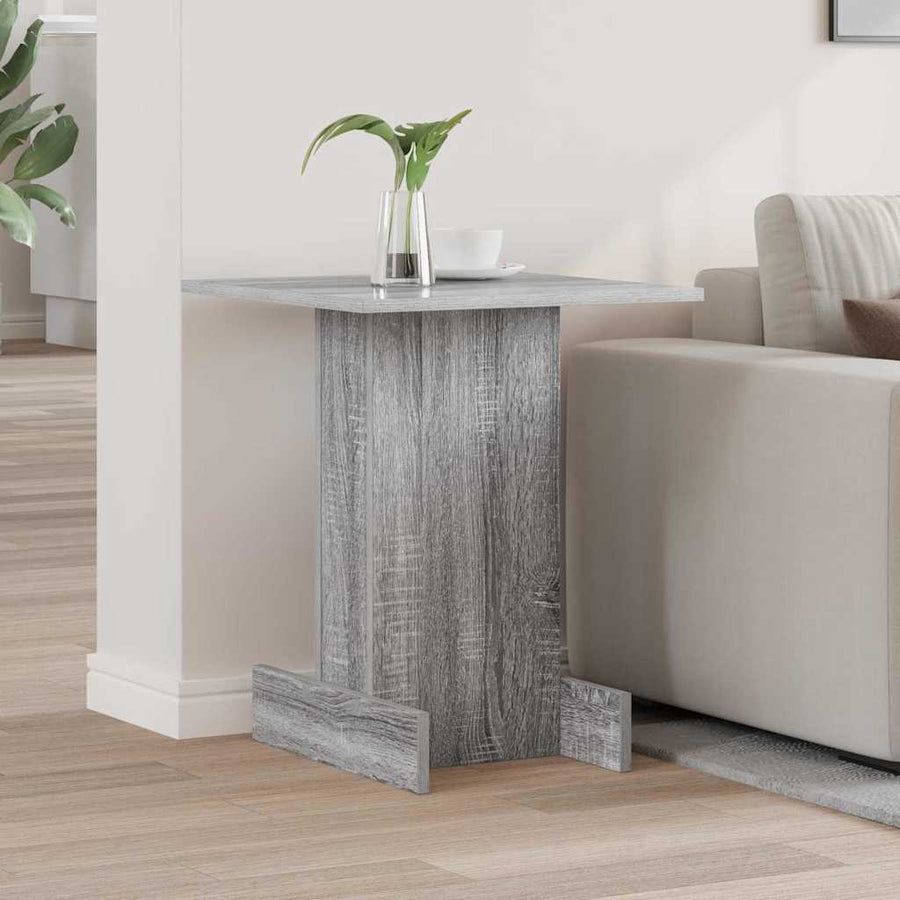 Bijzettafel Grijs Sonoma 44,5 x 45 x 55 cm Bewerkt hout