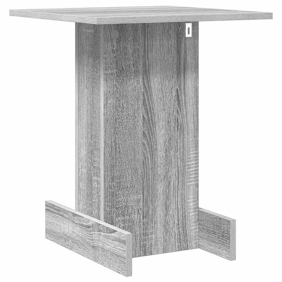 Bijzettafel Grijs Sonoma 44,5 x 45 x 55 cm Bewerkt hout