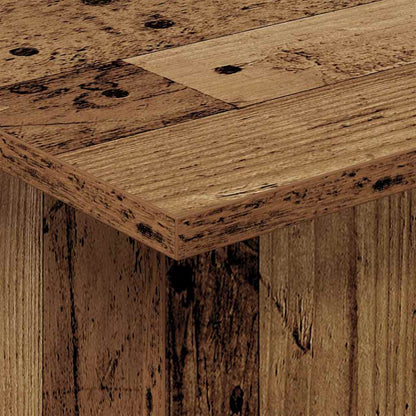 Bijzettafel Oudhout 44,5 x 45 x 55 cm Bewerkt hout