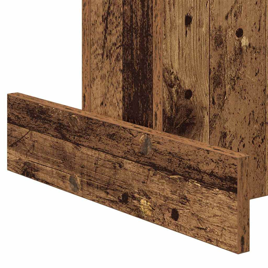 Bijzettafel Oudhout 44,5 x 45 x 55 cm Bewerkt hout