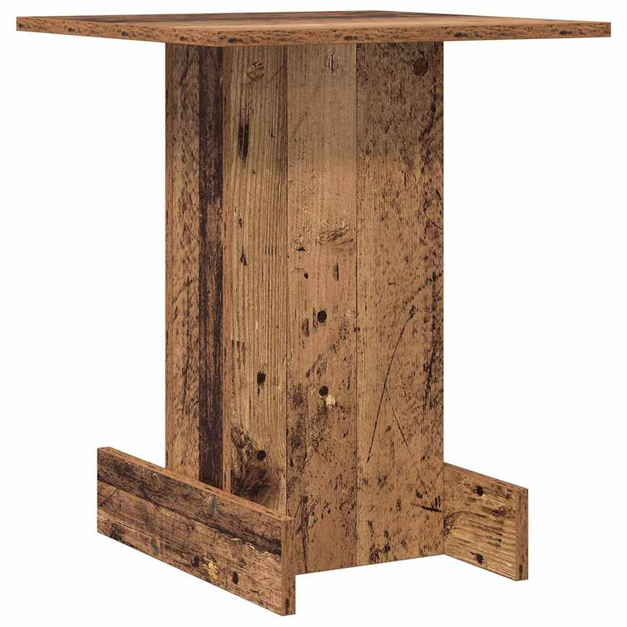 Bijzettafel Oudhout 44,5 x 45 x 55 cm Bewerkt hout