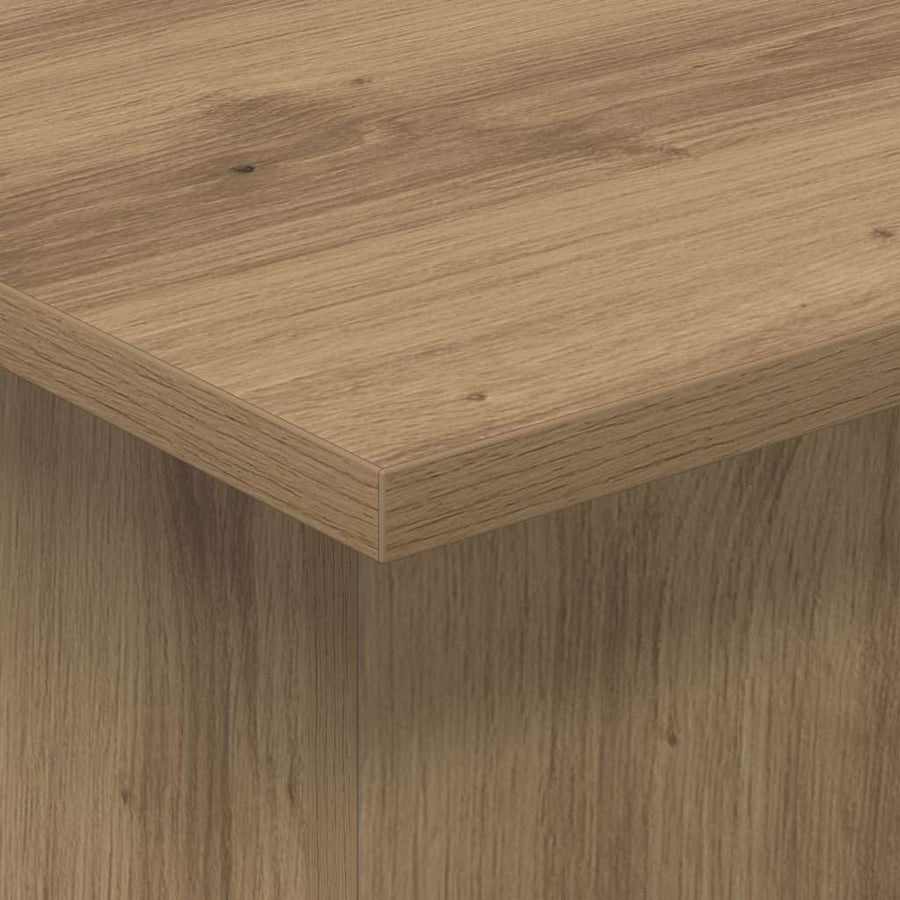 Bijzettafel Artisan Eiken 44,5 x 45 x 55 cm Bewerkt hout