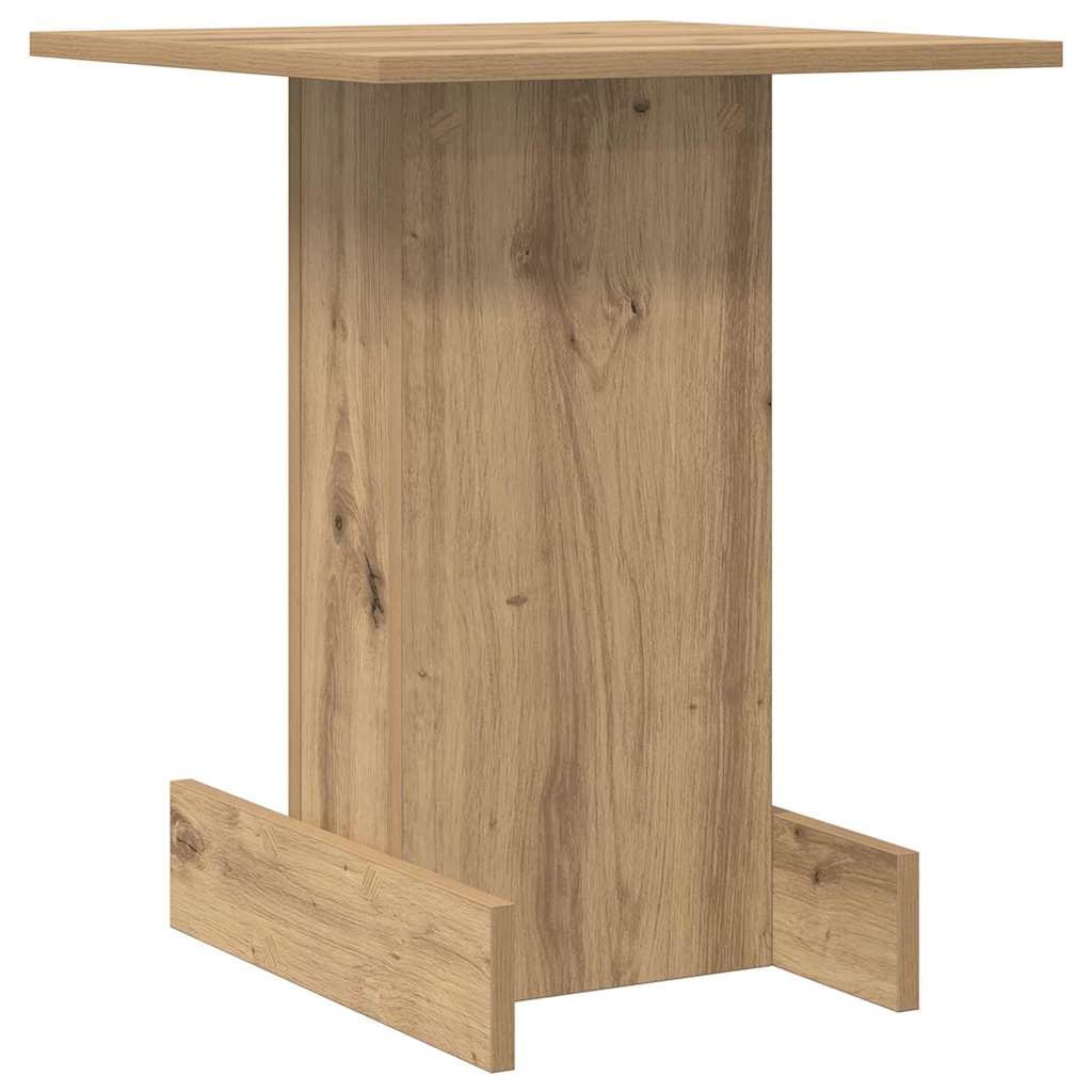 Bijzettafel Artisan Eiken 44,5 x 45 x 55 cm Bewerkt hout
