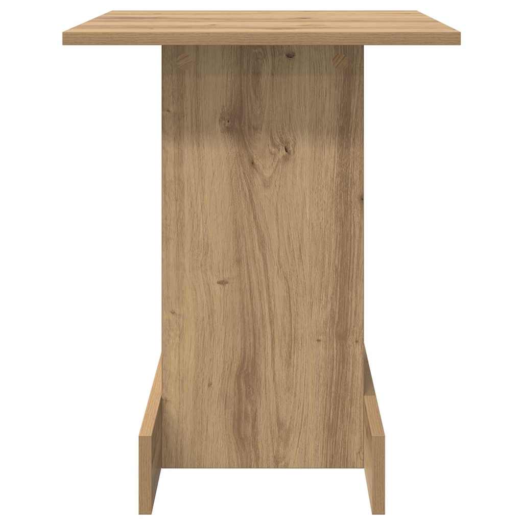 Bijzettafel Artisan Eiken 44,5 x 45 x 55 cm Bewerkt hout