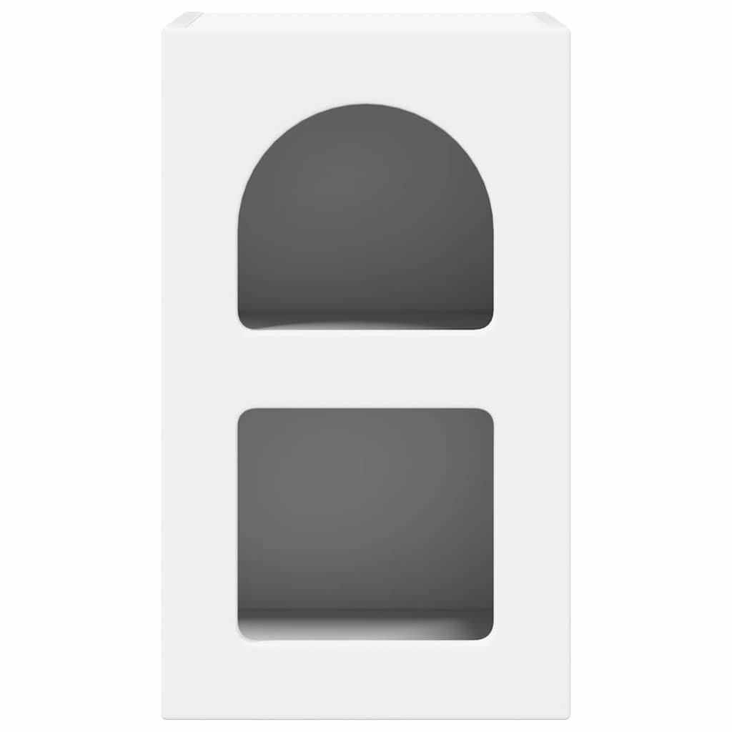 Nachtkastje 2 pcs Wit 29,5 x 35 x 50 cm Bewerkt hout