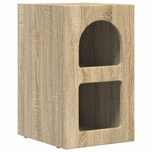 Nachtkastje Sonoma Eiken 29,5 x 35 x 50 cm Bewerkt hout