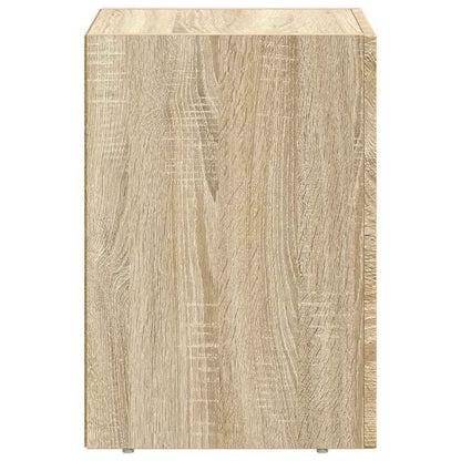 Nachtkastje Sonoma Eiken 29,5 x 35 x 50 cm Bewerkt hout