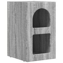 Nachtkastje Grijs Sonoma 29,5 x 35 x 50 cm Bewerkt hout
