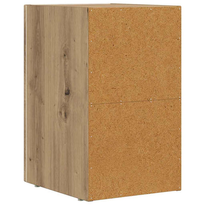 Nachtkastje Artisan Eiken 29,5 x 35 x 50 cm Bewerkt hout