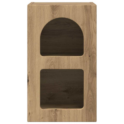 Nachtkastje Artisan Eiken 29,5 x 35 x 50 cm Bewerkt hout