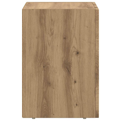Nachtkastje 2 pcs Artisan Eiken 29,5 x 35 x 50 cm Bewerkt hout
