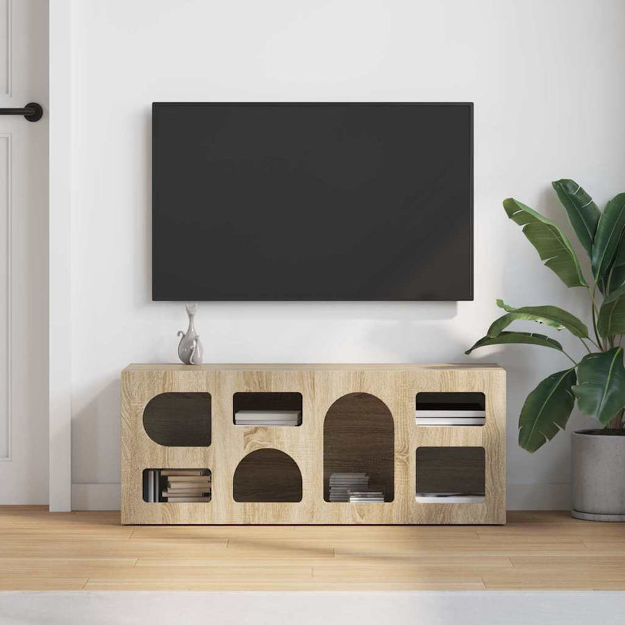 TV-kast Sonoma Eiken 100 x 35 x 40 cm Bewerkt hout