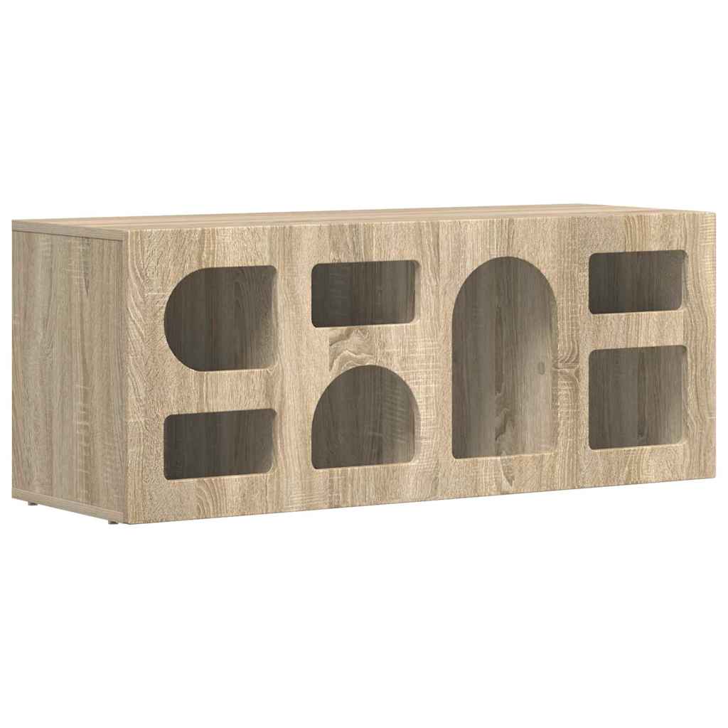 TV-kast Sonoma Eiken 100 x 35 x 40 cm Bewerkt hout