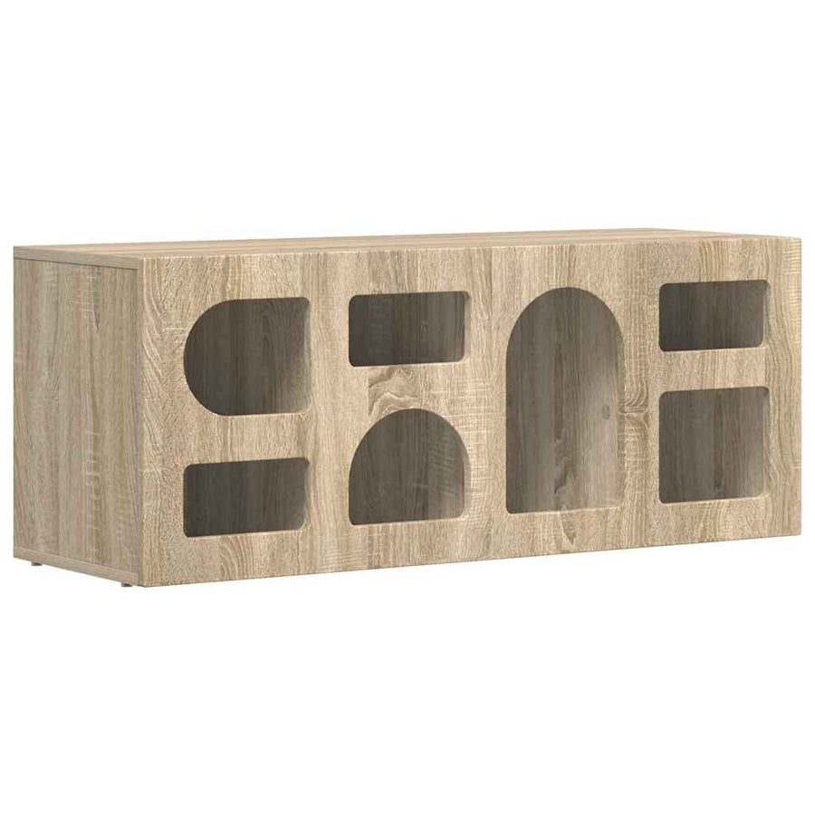 TV-kast Sonoma Eiken 100 x 35 x 40 cm Bewerkt hout