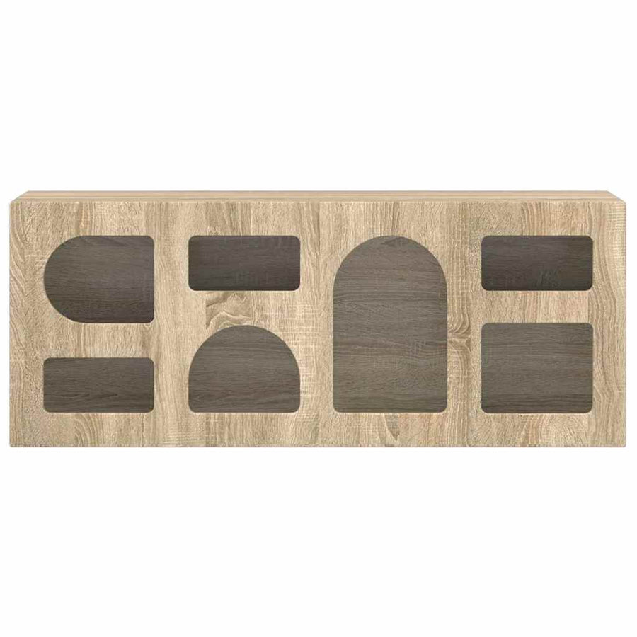 TV-kast Sonoma Eiken 100 x 35 x 40 cm Bewerkt hout