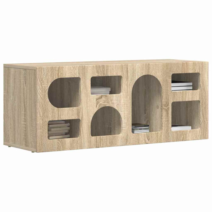 TV-kast Sonoma Eiken 100 x 35 x 40 cm Bewerkt hout