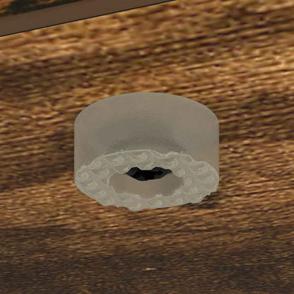 TV-kast Gerookt eiken 100 x 35 x 40 cm Bewerkt hout