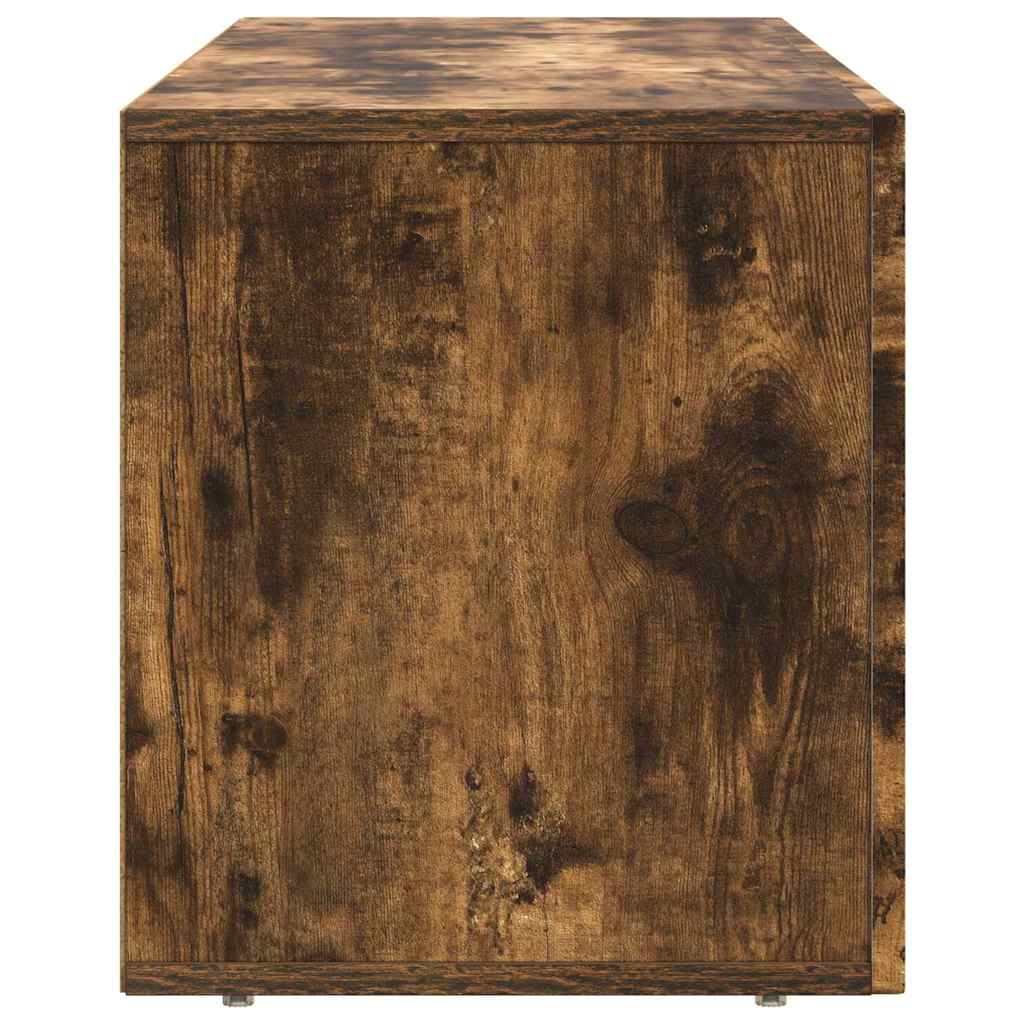 TV-kast Gerookt eiken 100 x 35 x 40 cm Bewerkt hout