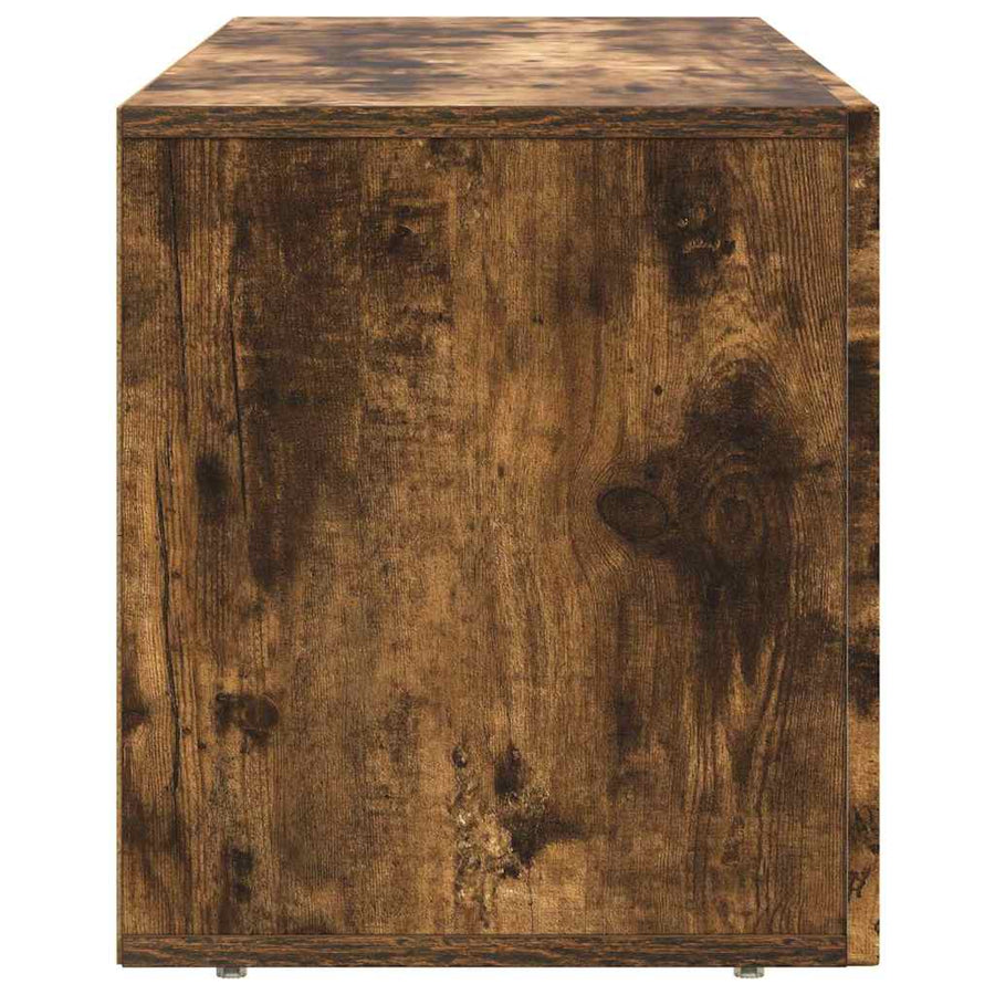 TV-kast Gerookt eiken 100 x 35 x 40 cm Bewerkt hout