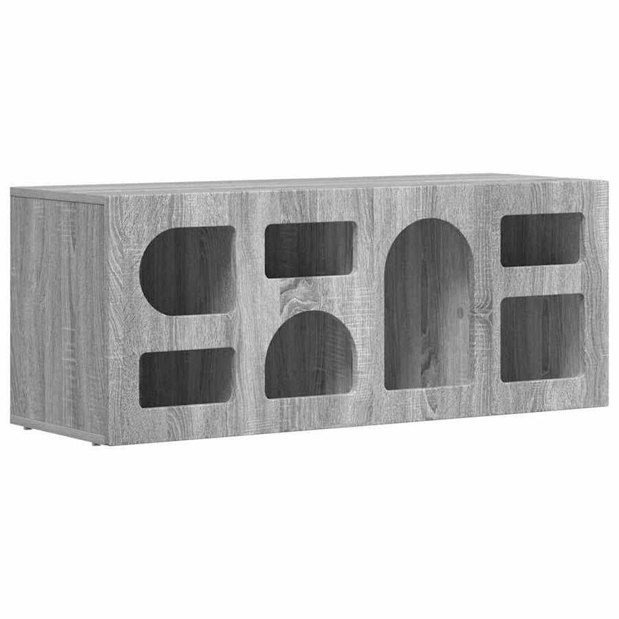 TV-kast Grijs Sonoma 100 x 35 x 40 cm Bewerkt hout