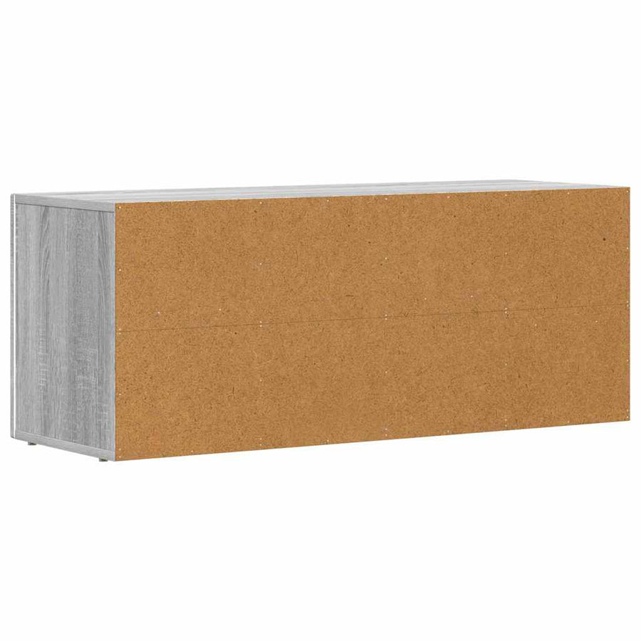 TV-kast Grijs Sonoma 100 x 35 x 40 cm Bewerkt hout