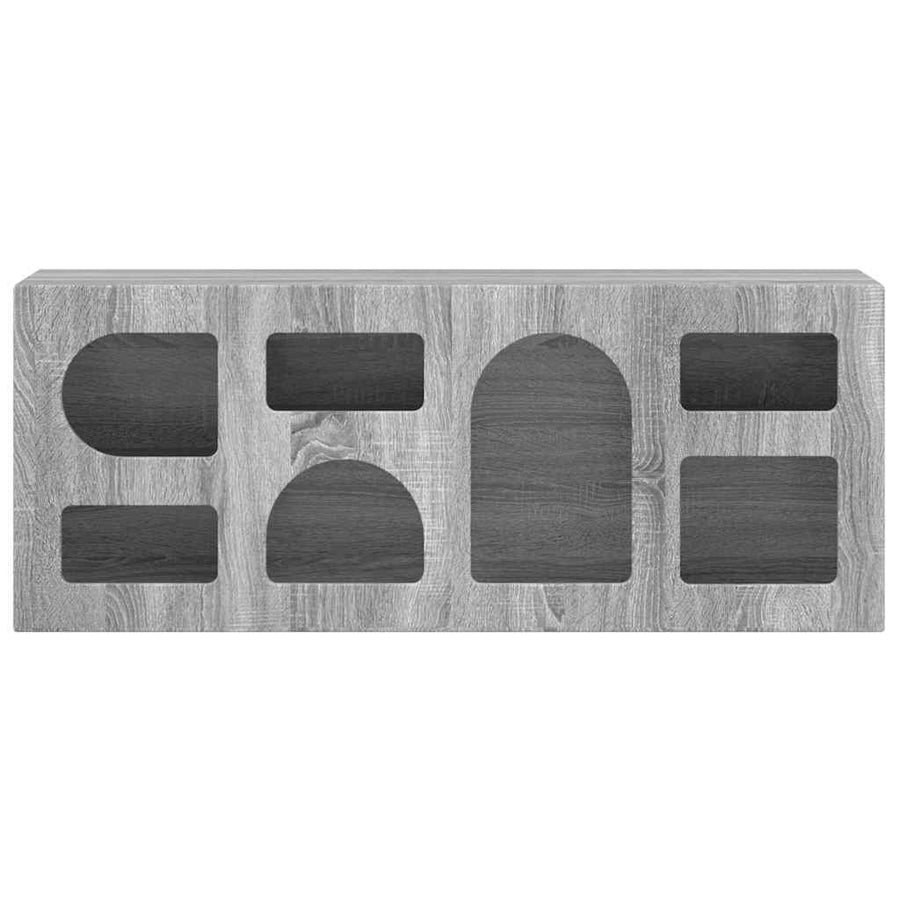 TV-kast Grijs Sonoma 100 x 35 x 40 cm Bewerkt hout