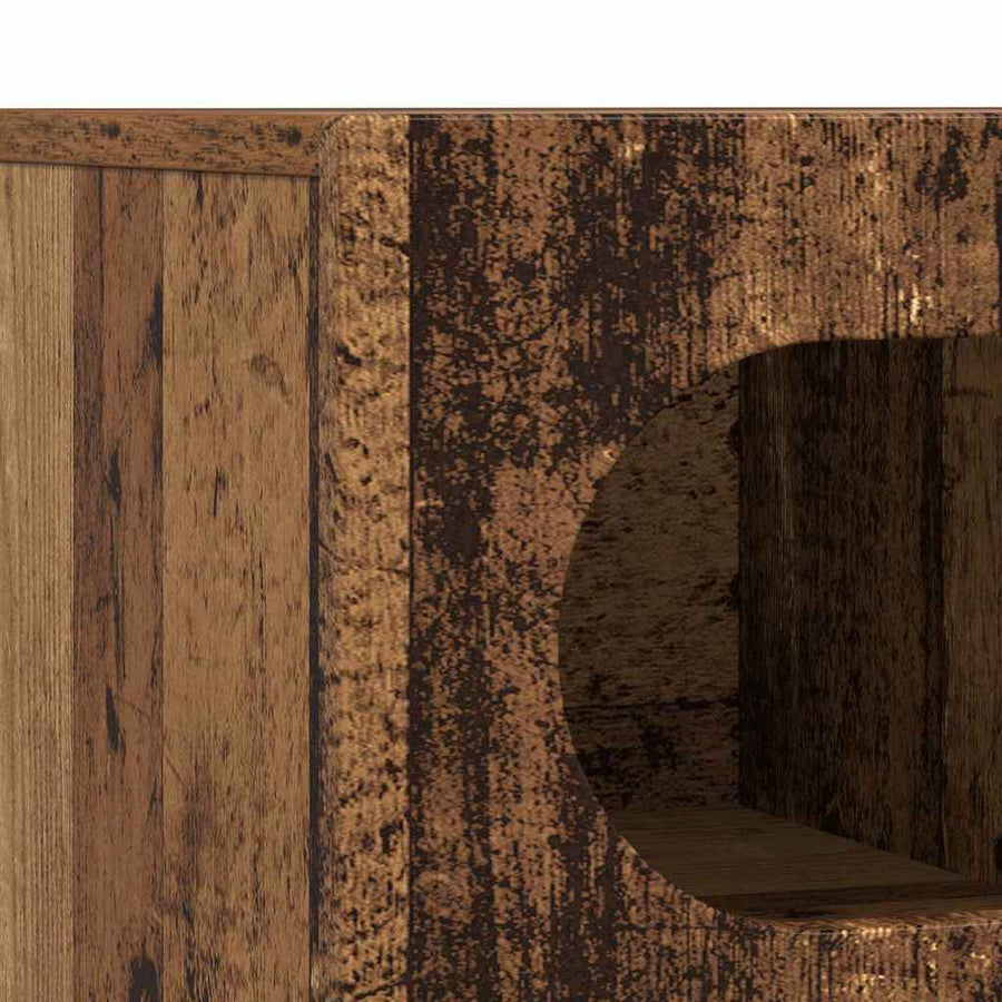 TV-kast Oudhout 100 x 35 x 40 cm Bewerkt hout