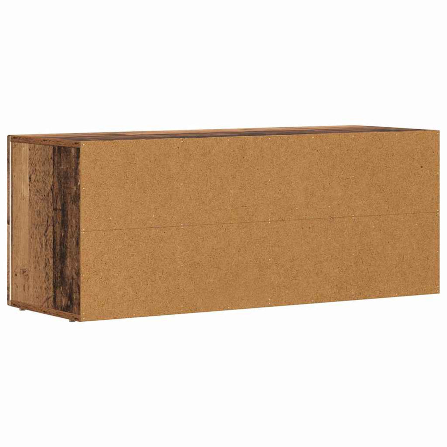 TV-kast Oudhout 100 x 35 x 40 cm Bewerkt hout