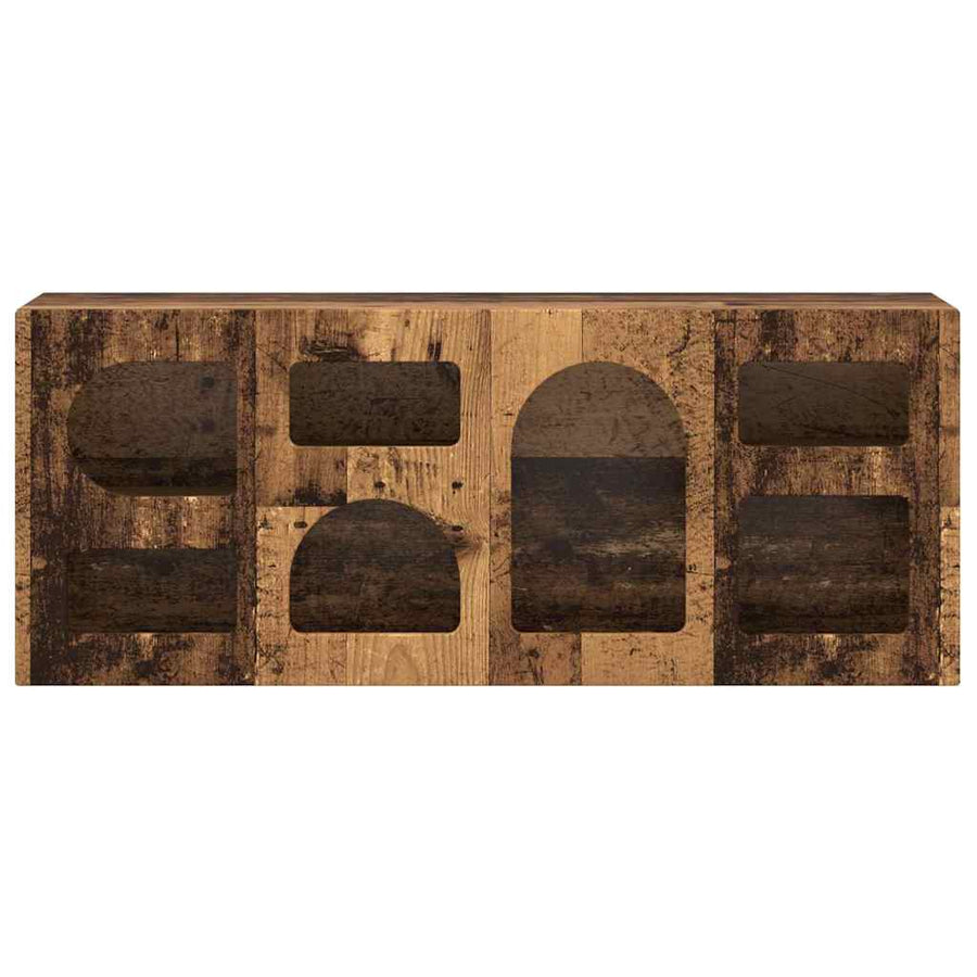 TV-kast Oudhout 100 x 35 x 40 cm Bewerkt hout