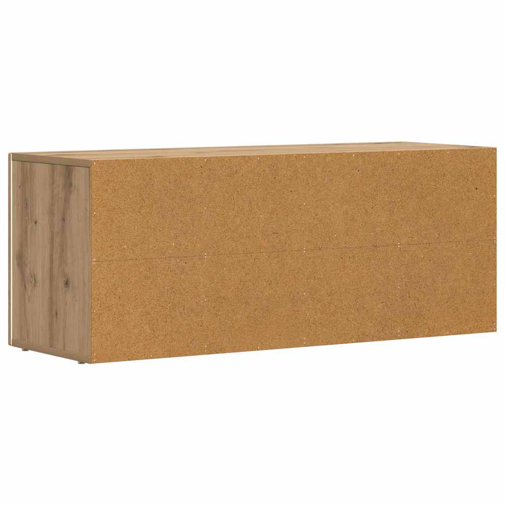 TV-kast Artisan Eiken 100 x 35 x 40 cm Bewerkt hout