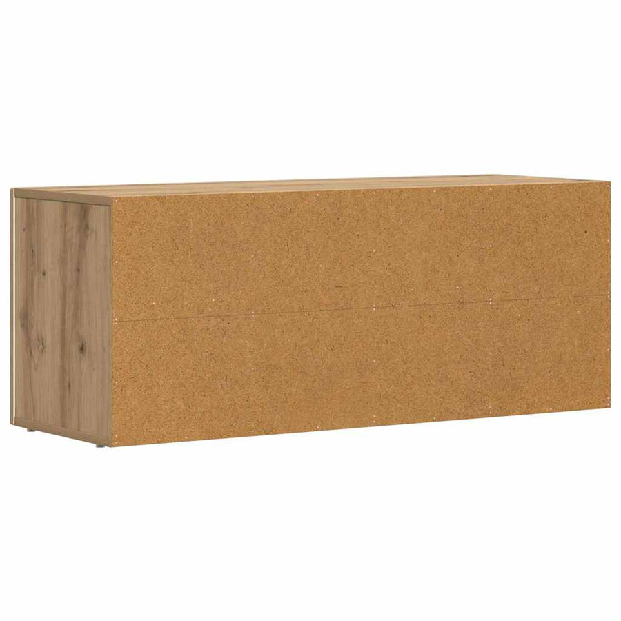 TV-kast Artisan Eiken 100 x 35 x 40 cm Bewerkt hout