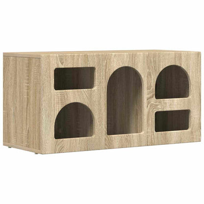 TV-kast Sonoma Eiken 80 x 35 x 40 cm Bewerkt hout