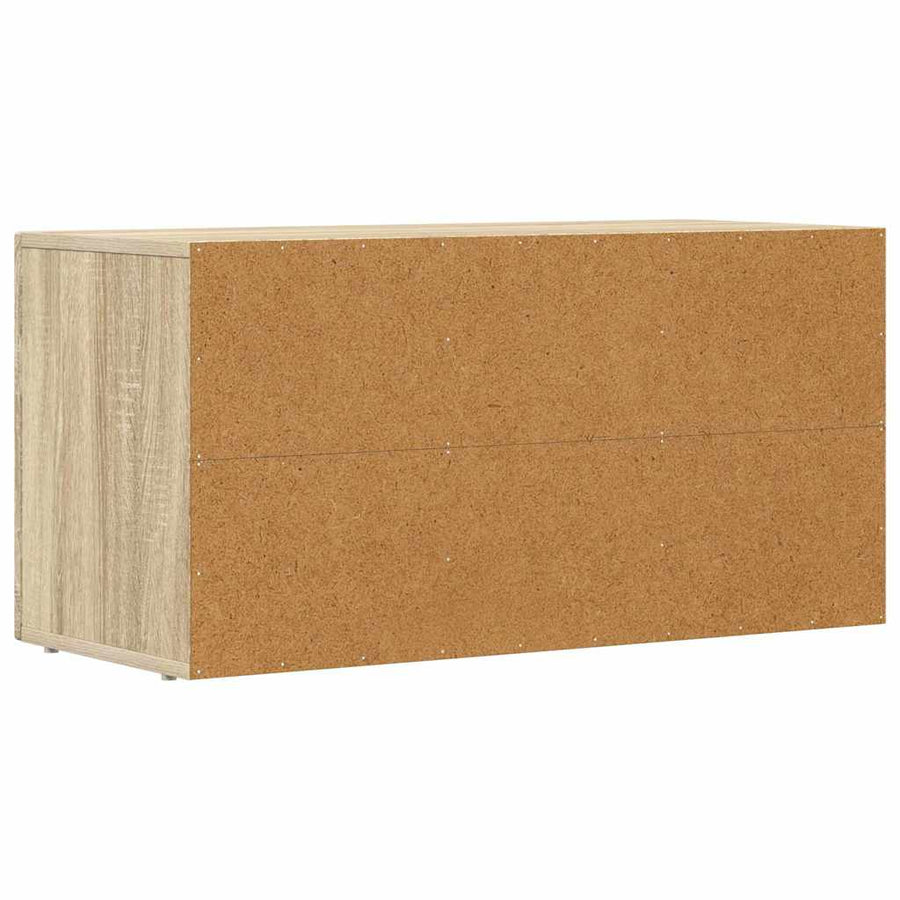 TV-kast Sonoma Eiken 80 x 35 x 40 cm Bewerkt hout