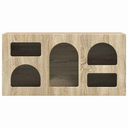 TV-kast Sonoma Eiken 80 x 35 x 40 cm Bewerkt hout