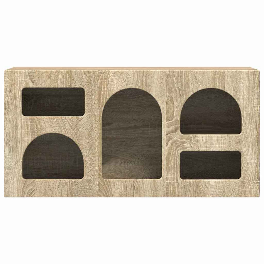 TV-kast Sonoma Eiken 80 x 35 x 40 cm Bewerkt hout