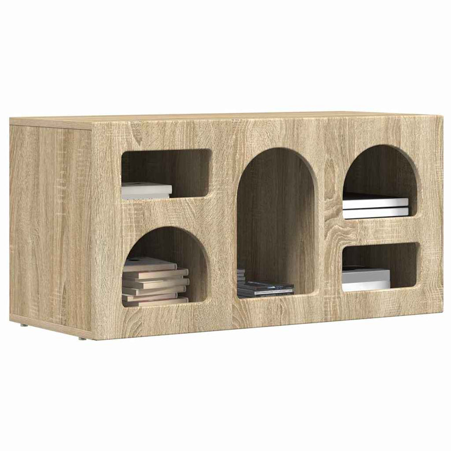 TV-kast Sonoma Eiken 80 x 35 x 40 cm Bewerkt hout