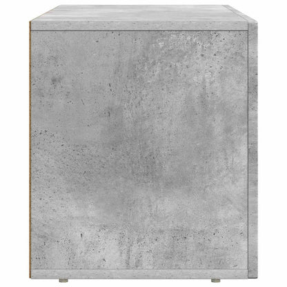 TV-kast Beton Grijs 80 x 35 x 40 cm Bewerkt hout