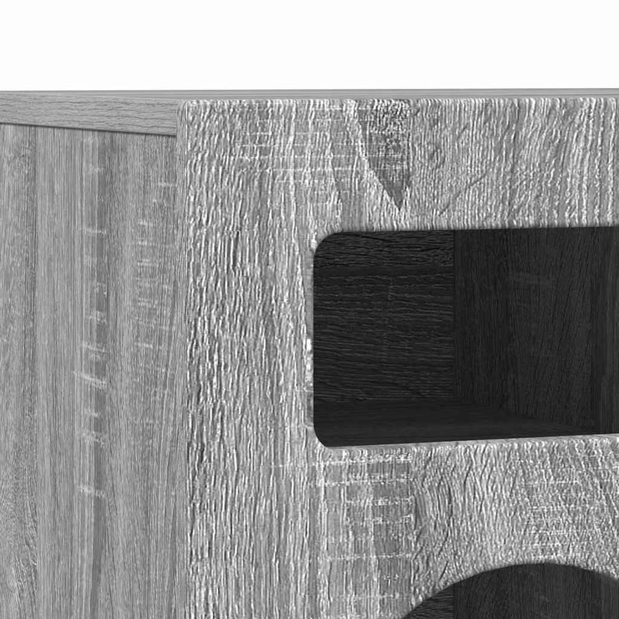 TV-kast Grijs Sonoma 80 x 35 x 40 cm Bewerkt hout