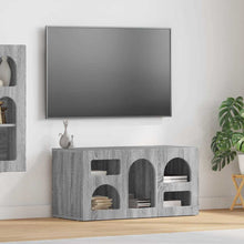 TV-kast Grijs Sonoma 80 x 35 x 40 cm Bewerkt hout